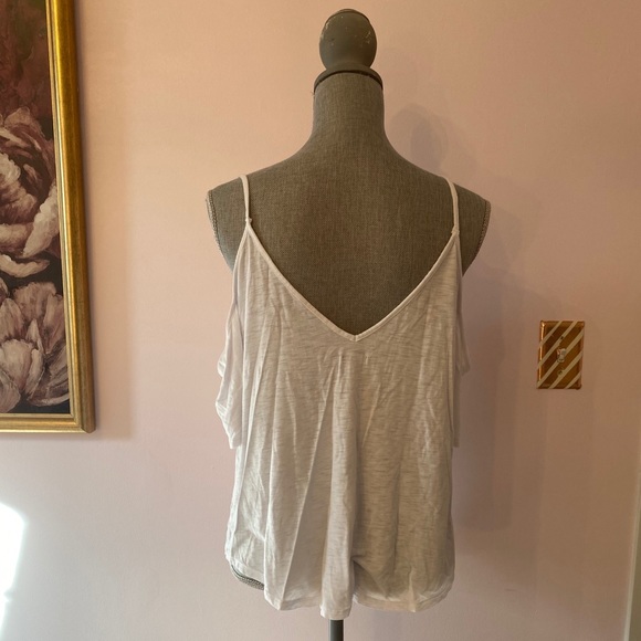 aerie Tops - Aerie cold shoulder tee